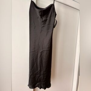 Bebe Women's Black Midi Dress